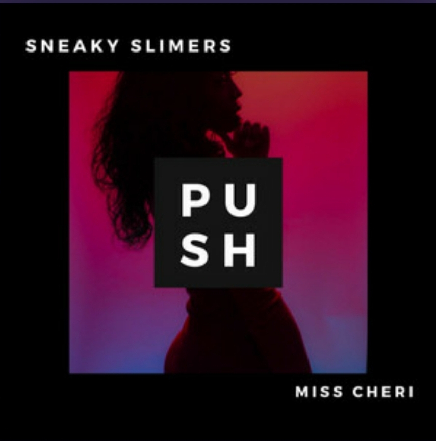 Miss Cheri The Aruban Goat and her collaboration song with Sneaky Slimers called PUSH on Spotify